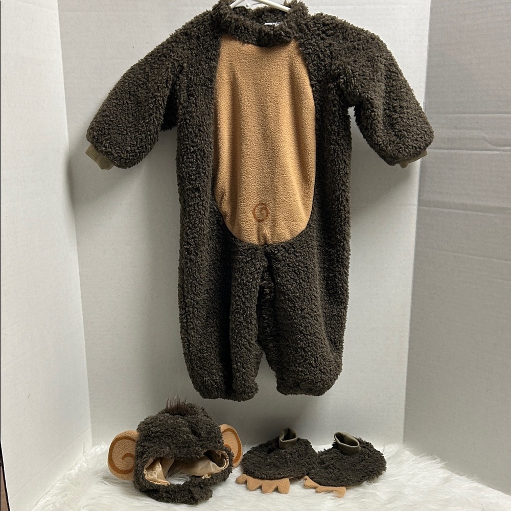 Cozy Brown Monkey Costume for Kids